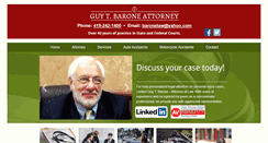 Desktop Screenshot of barone-lawoffices.com